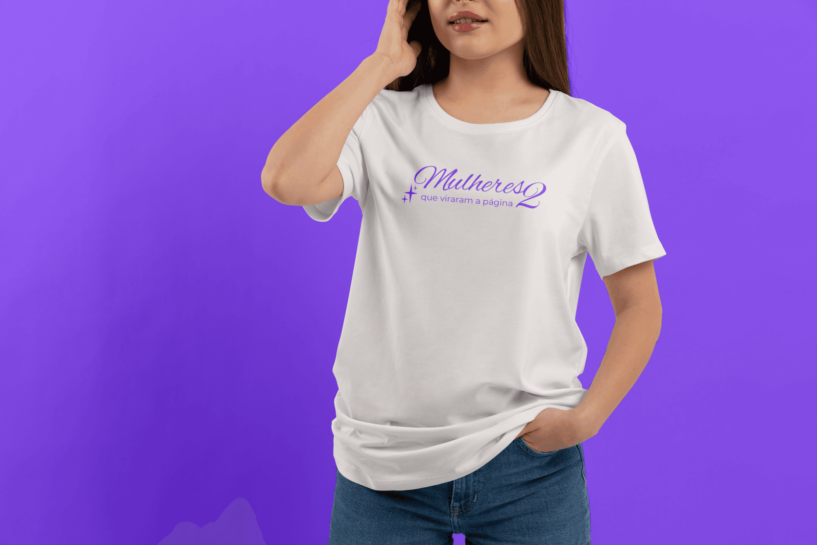 Identidade visual Mulheres que viraram a página 2